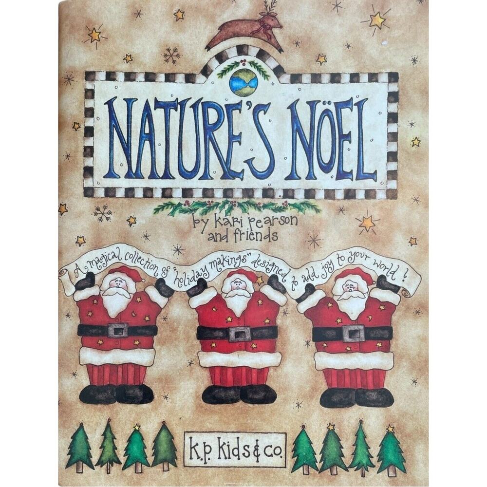 Christmas Quilting Patterns Kari Pearson Quilt  Book Holiday Natures Noel Sewing